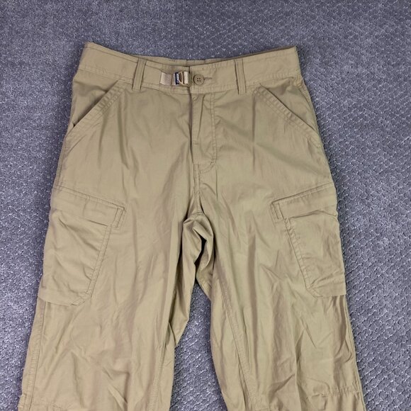 REI Co-op Sahara Roll Up Pants Cargo Relaxed Fit Men's 30 x 32 Khaki Belted - Picture 2 of 16